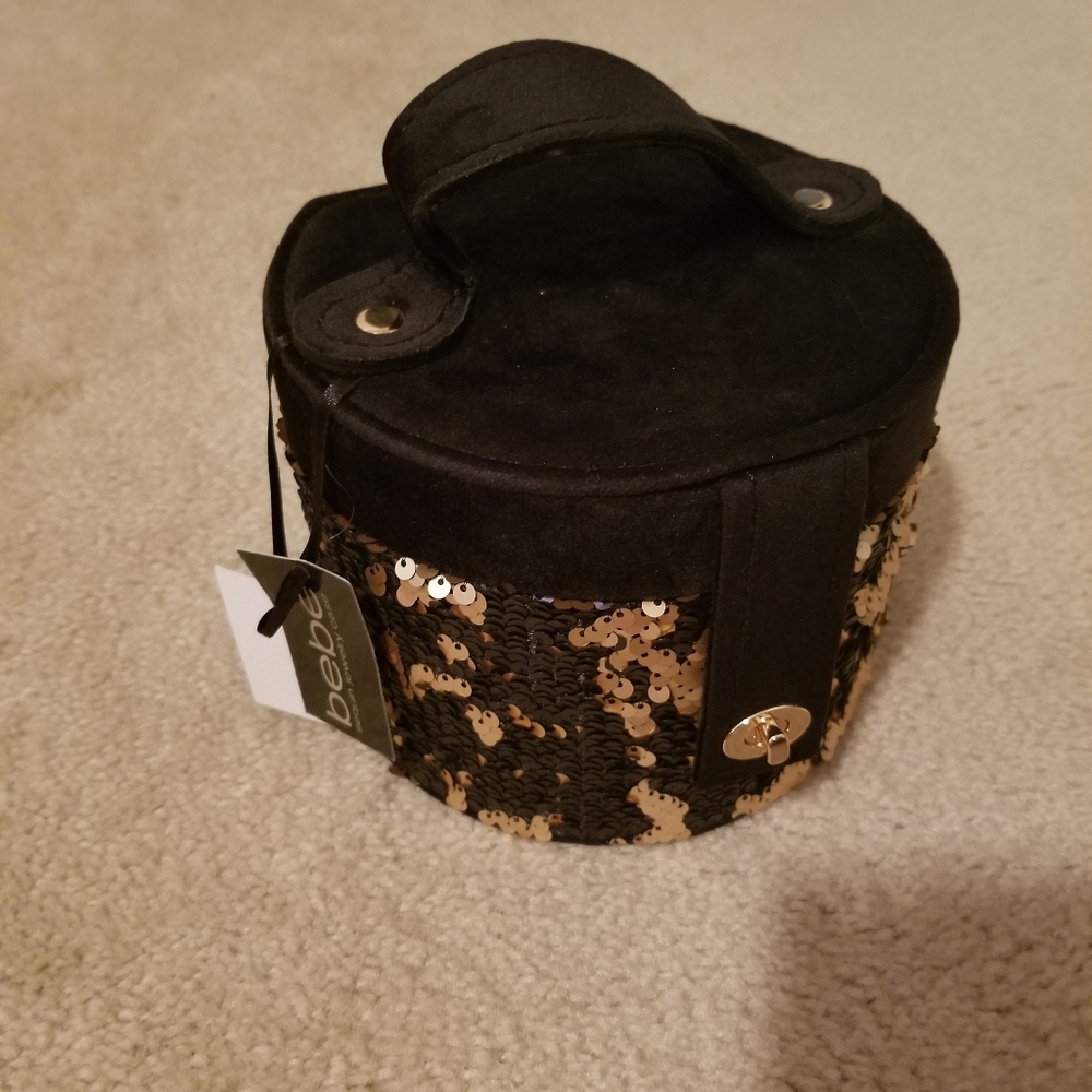 Bebe Sequin Jewelry Case